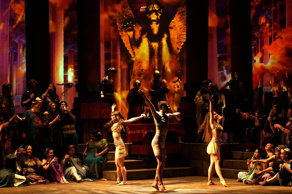 Follow Spot Operators for WBO's Tosca