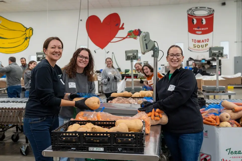 Waco Warehouse Food Sorting