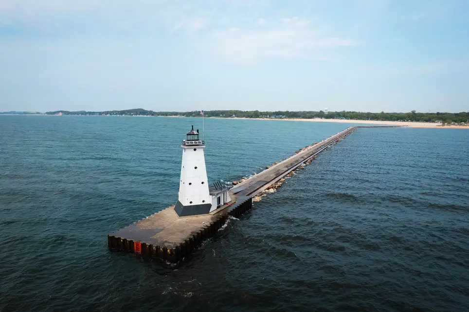 Spend a week at a Lighthouse on Lake Michigan this Summer