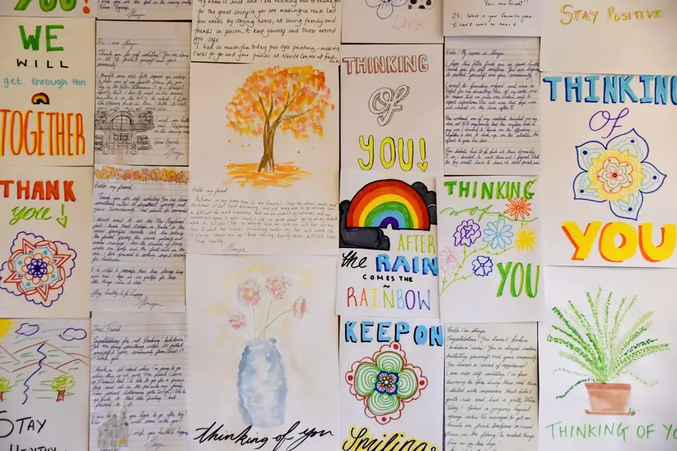 Writing Letters to Seniors in Nursing Homes (1 letter = 1 service hour)