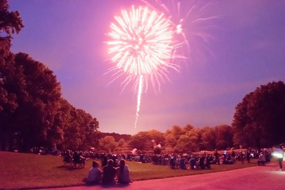Field Clean Up at Hagley Museum