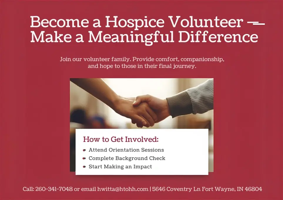 A Helping Hand - Hospice Volunteer