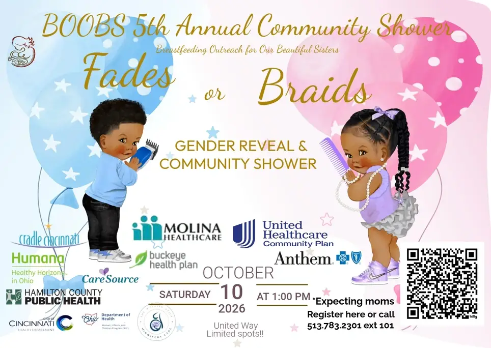 Community Shower -Gender Reveal!! Working with Mothers and Babies