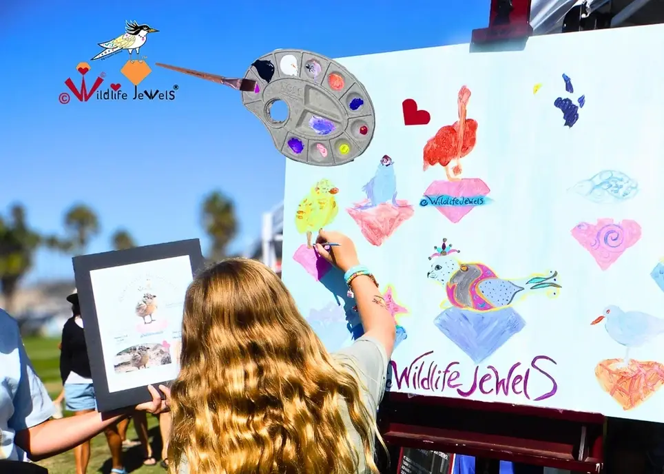 World Wildlife Day Community Painting Volunteers (La Jolla)