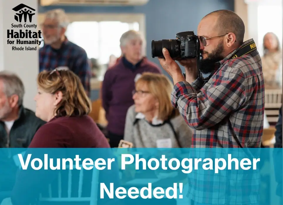 Volunteer Photographer Needed - South County Habitat