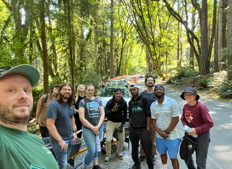 Point Defiance Restoration Work Party at the Rhododendron Garden, April 25th!