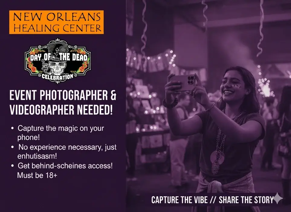 Volunteer Opportunity: Day of the Dead Event Photographer/Videographer