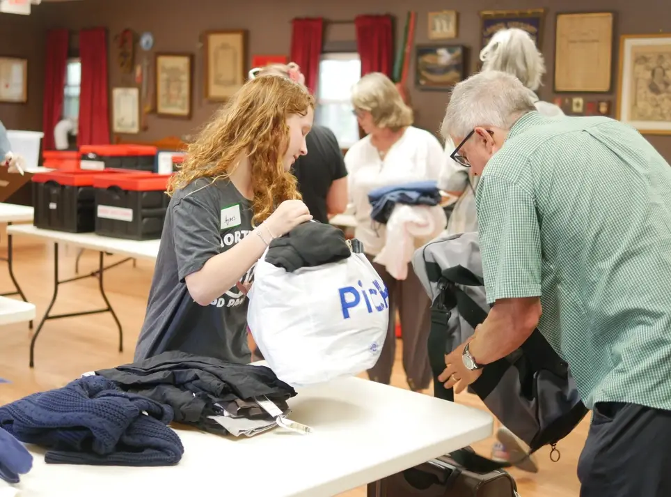 Monthly Clothing & Food Drive