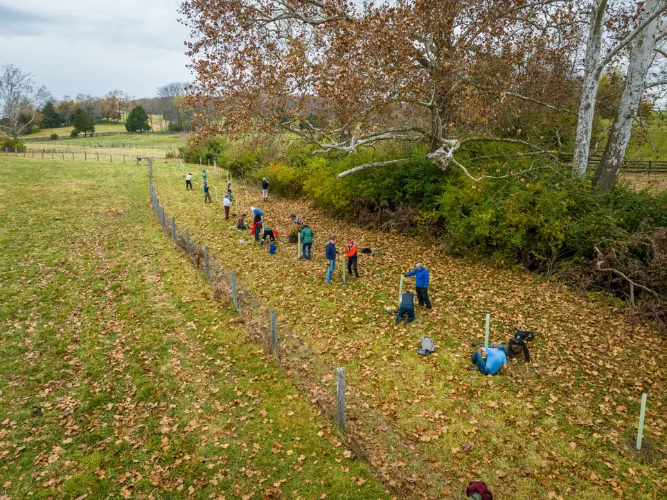 Tree Planting at The EcoVillage of Loudoun
