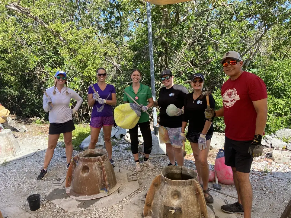 Oyster Reef Ball Construction