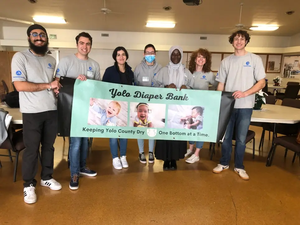 MLK Day of Service Community Diaper Wrap- Downtown Woodland, CA