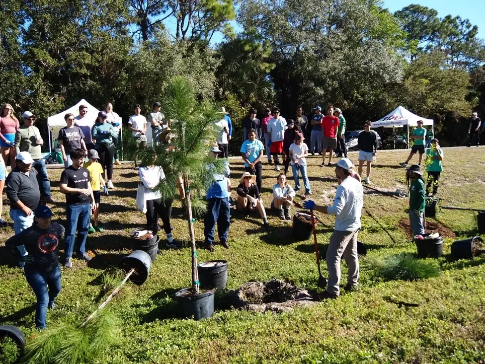 Dyer Park Tree Planting