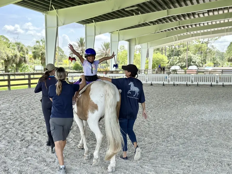 Impact lives at Vinceremos Therapeutic Horsemanship Center!
