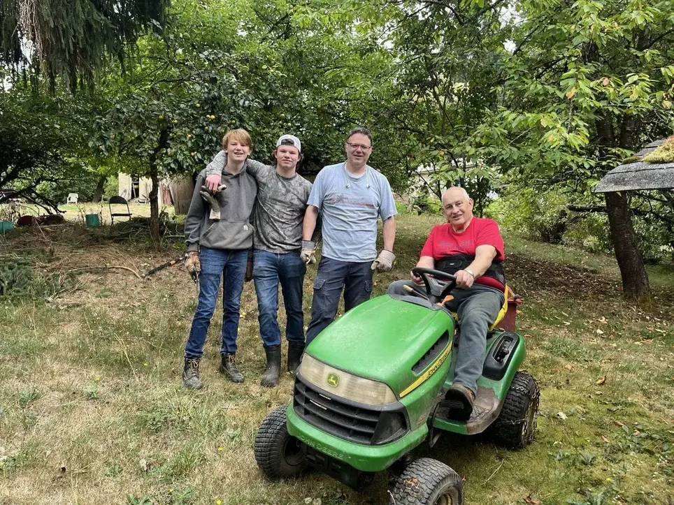 Your group can beautify a elderly neighbor's yard!