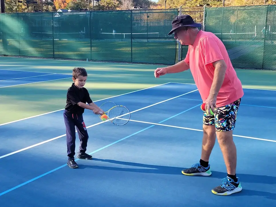 Special Olympics Tennis Coach