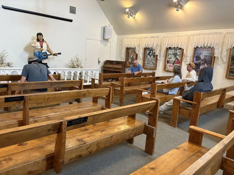 Elvis Chapel Museum Gallery Docent