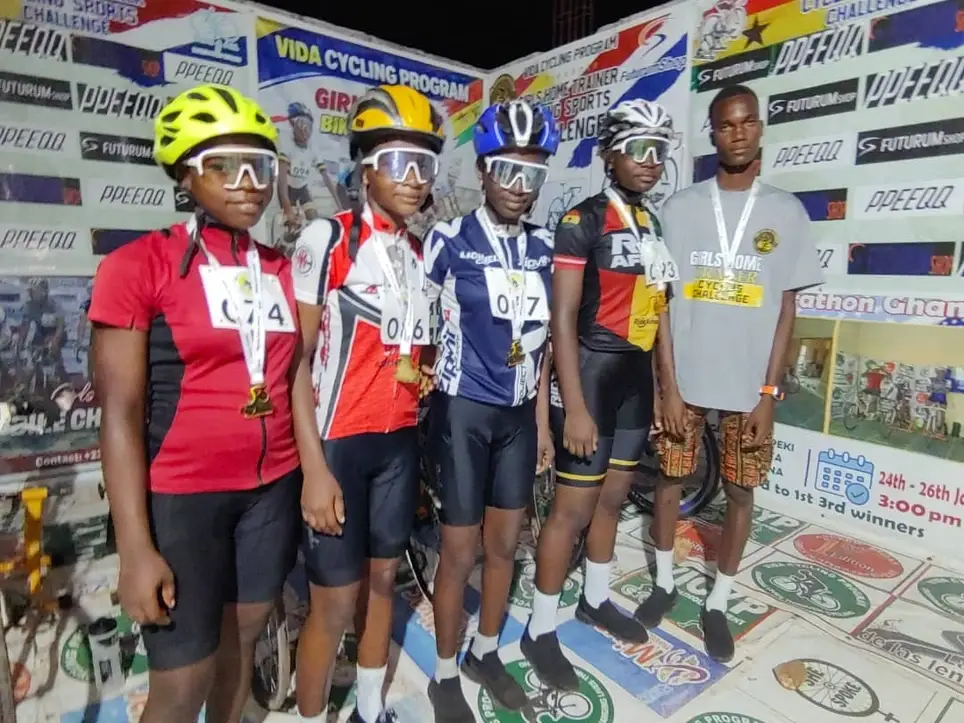 Sports - Empowering Young Girls through Cycling in Ghana