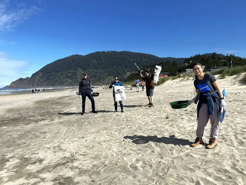 Manzanita Beach Cleanup for Earth Month
