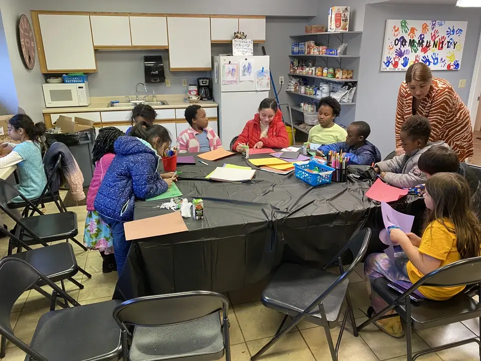 Assisting with Art Classes-Davis