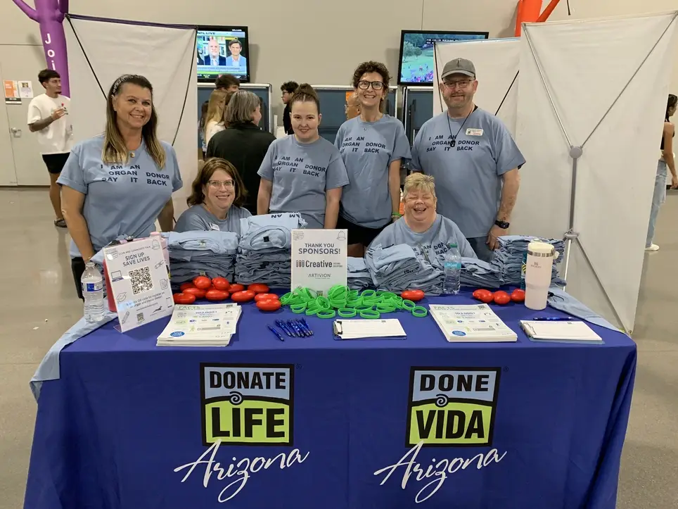 Register Arizonans as Organ and Tissue Donors!