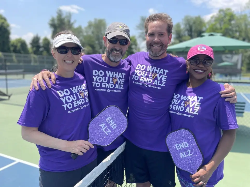 Pickle For A Purpose - Pickleball Volunteer for “Do What You Love to End ALZ”