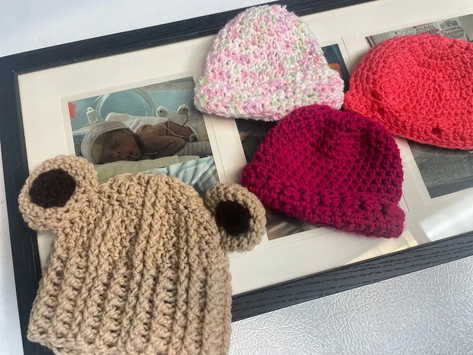 Knit or Crochet Baby Hats for The New York Milk Bank!