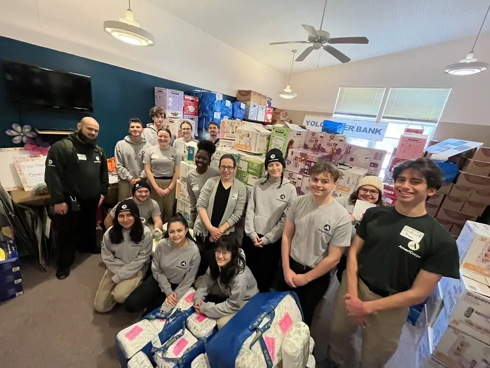 MLK Day of Service Community Diaper Wrap- Davis CA