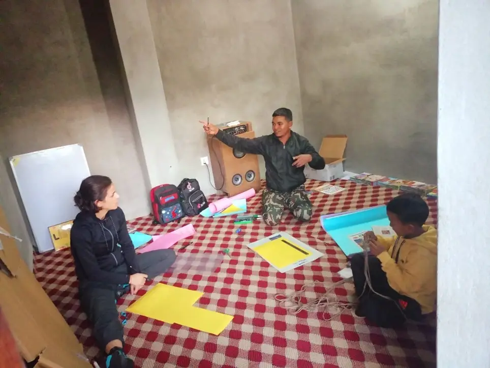 Community Children Library in Nepal