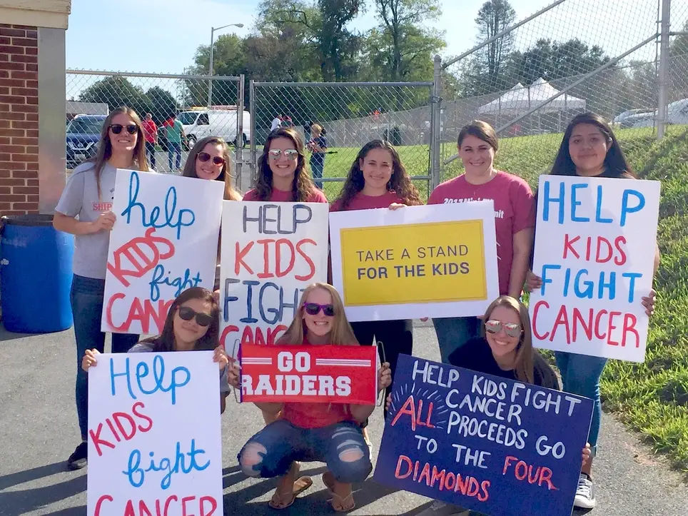 Create a Four Diamonds community activity to conquer childhood cancer