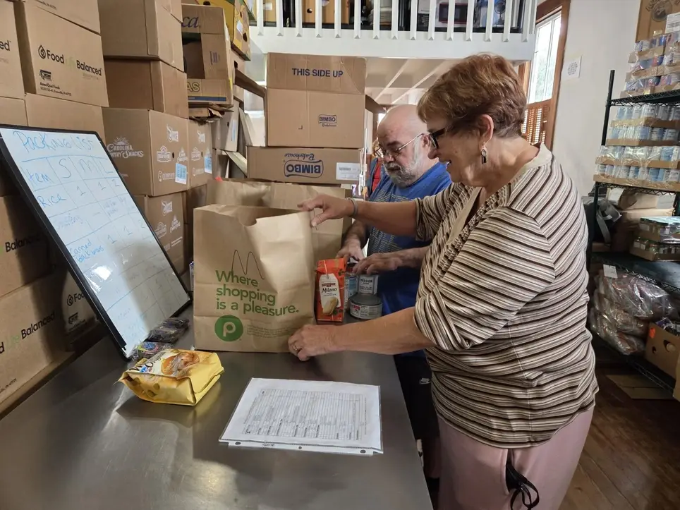 Food Sorting and Grocery Packing - Food Pantry