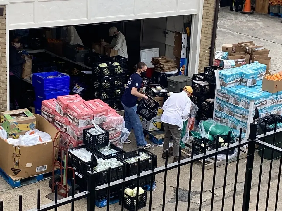 Collecting Donations from AmazonFresh for Hungry Familes