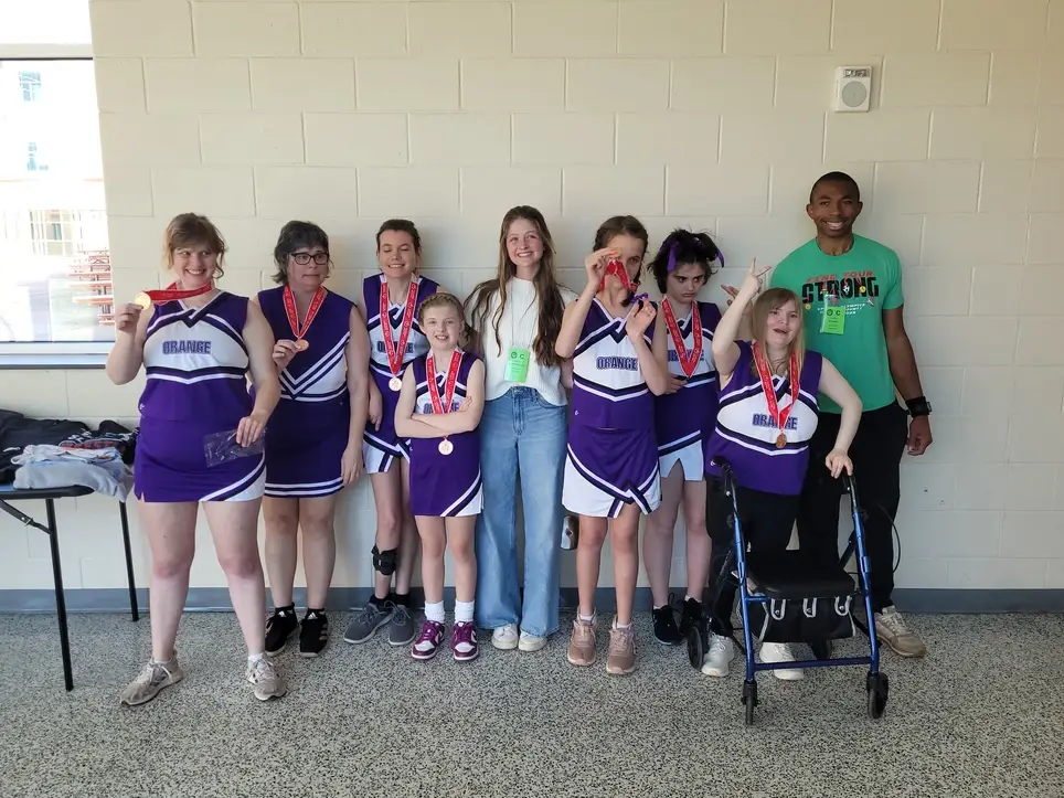 Special Olympics Orange County Cheerleading Coach