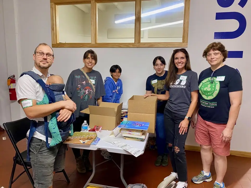 Pack book bundles for Little Free Library stewards