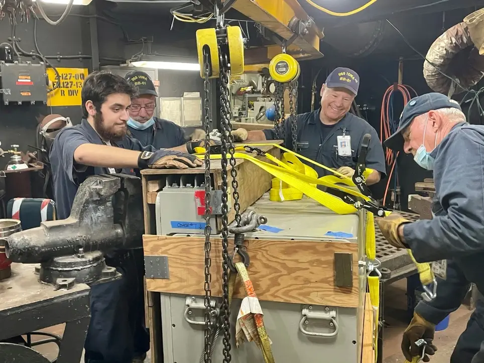 Restoration and Preservation - Engineering Crew, Battleship IOWA Museum