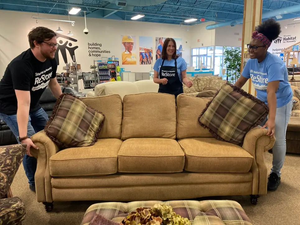 Make a difference--one couch at a time--at the ReStore!
