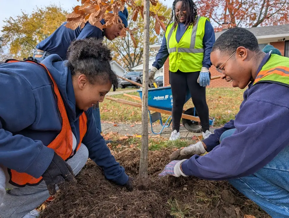 Creekside Woods Neighborhood Tree Planting