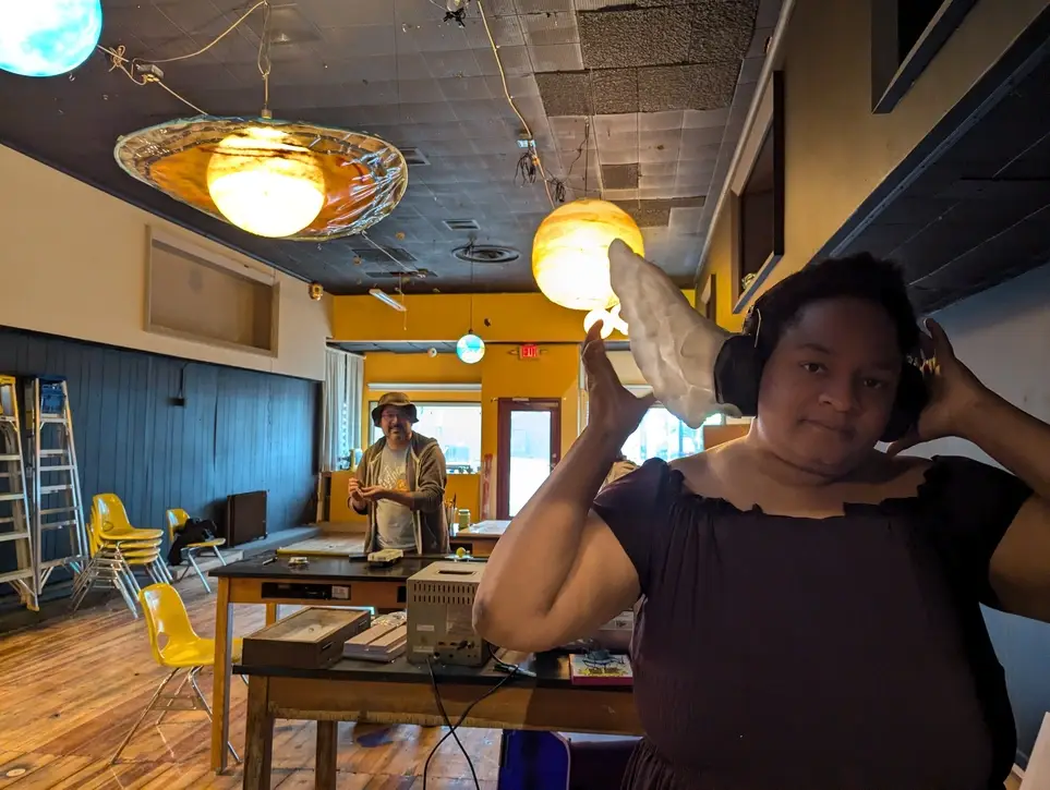 Science exhibit building