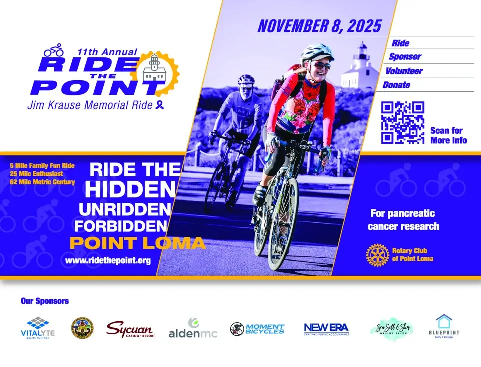 12th Annual Jim Krause Memorial Ride the Point for pancreatic cancer research