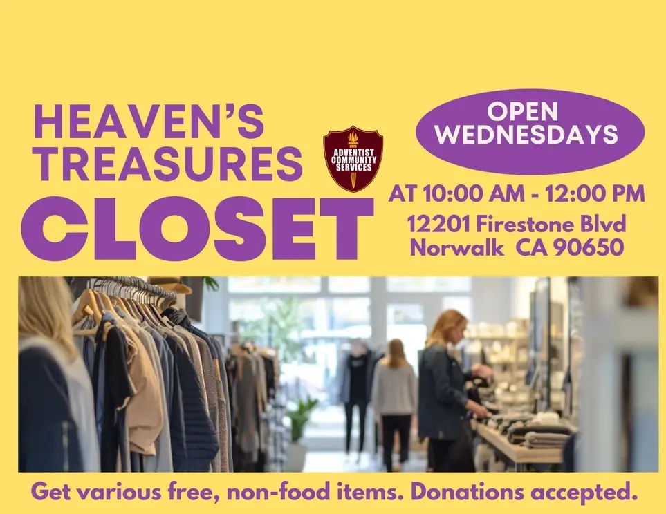 Heaven’s Treasures Community Closet