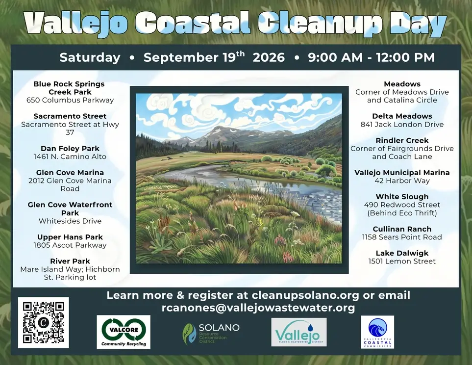 Coastal Cleanup Day in Vallejo
