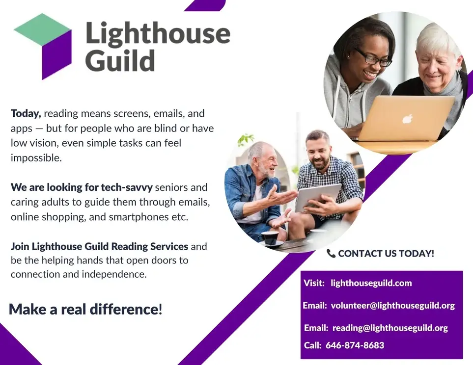 Tech Savvy Volunteer Readers