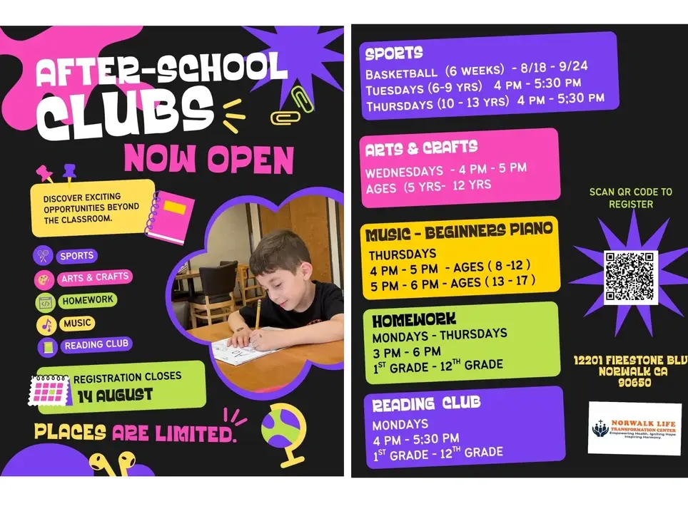 After School Clubs Program