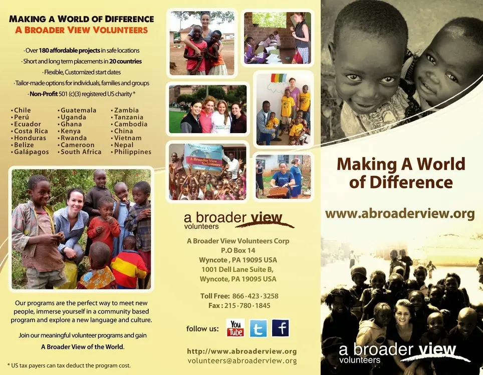 Volunteer Abroad Programs Humanitarian Trips http://www.abroaderview.org