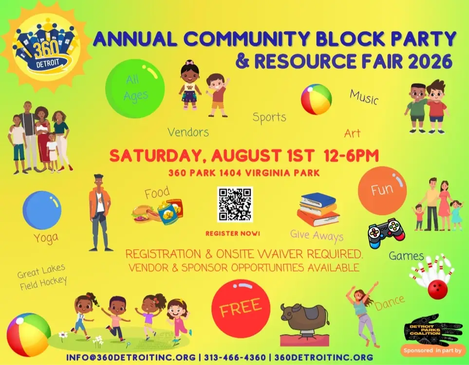 360 Detroit Presents: The Annual Virginia Park Block Party!