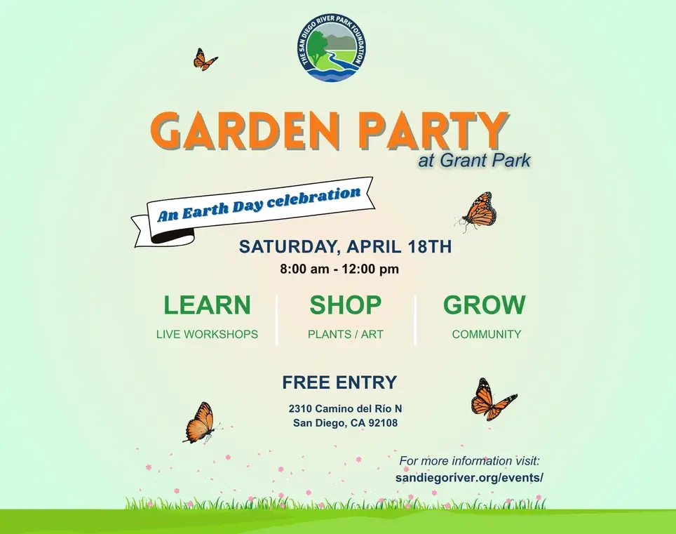 Garden Party at Grant Park-Celebrate Earth Day With Us!