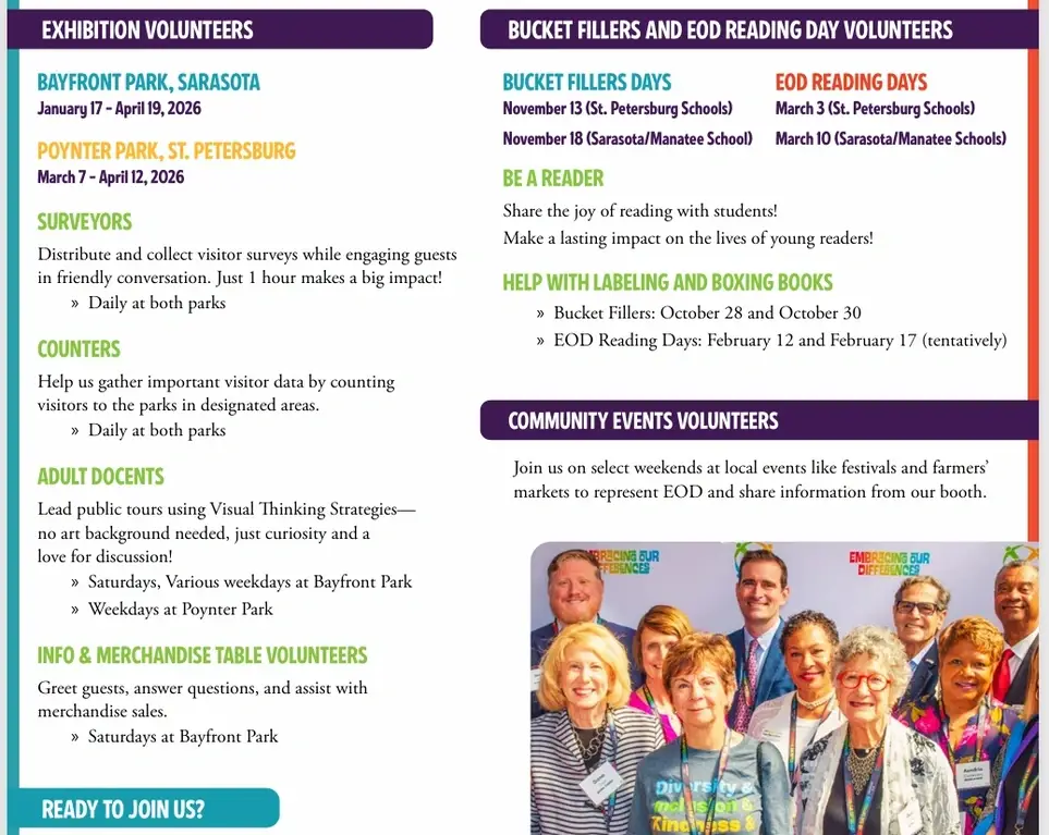 Volunteer with Embracing Our Differences – Be Part of Something Inspiring!