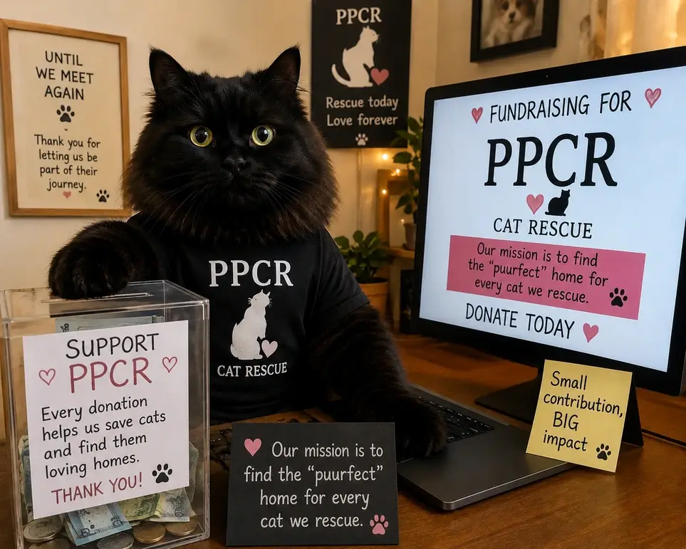 Giving Tuesday & Feline Fundraising Champion
