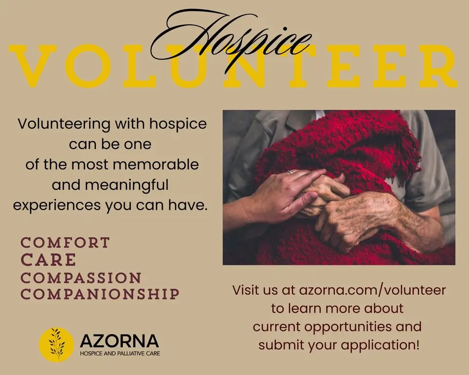 Hospice Volunteer for Companionship Visits