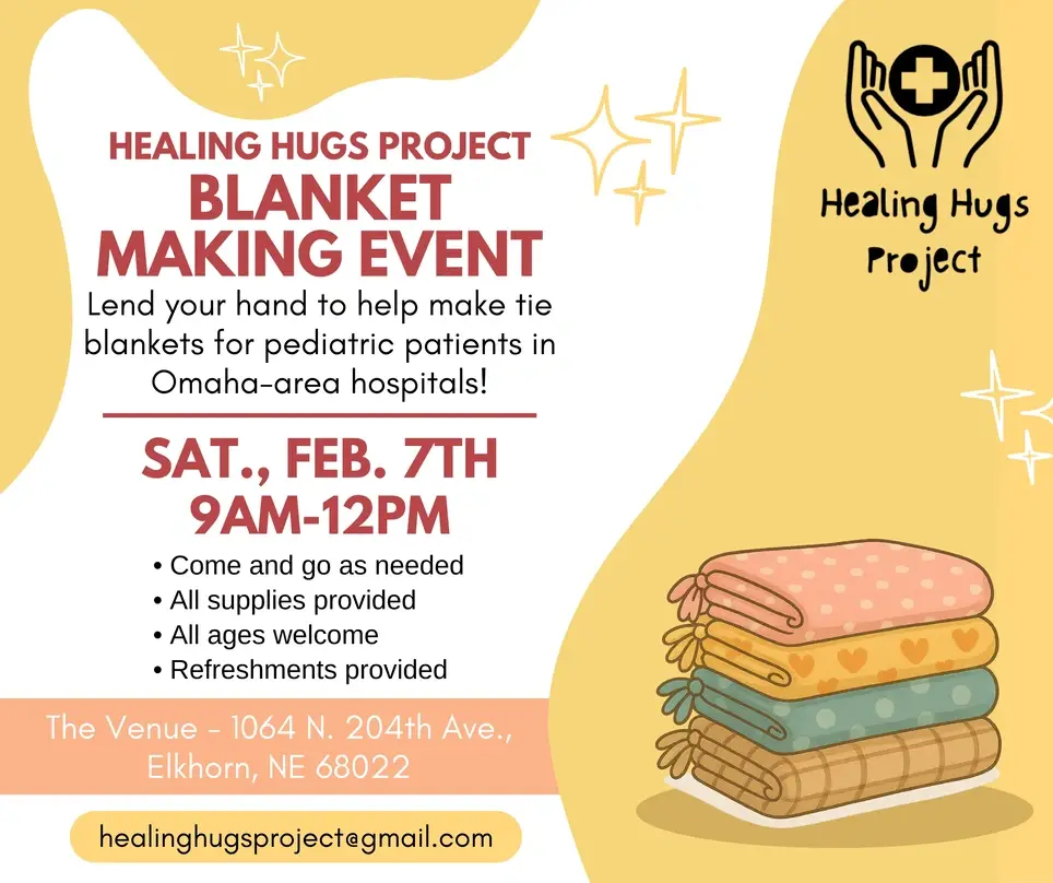 Healing Hugs Project Blanket Making Event