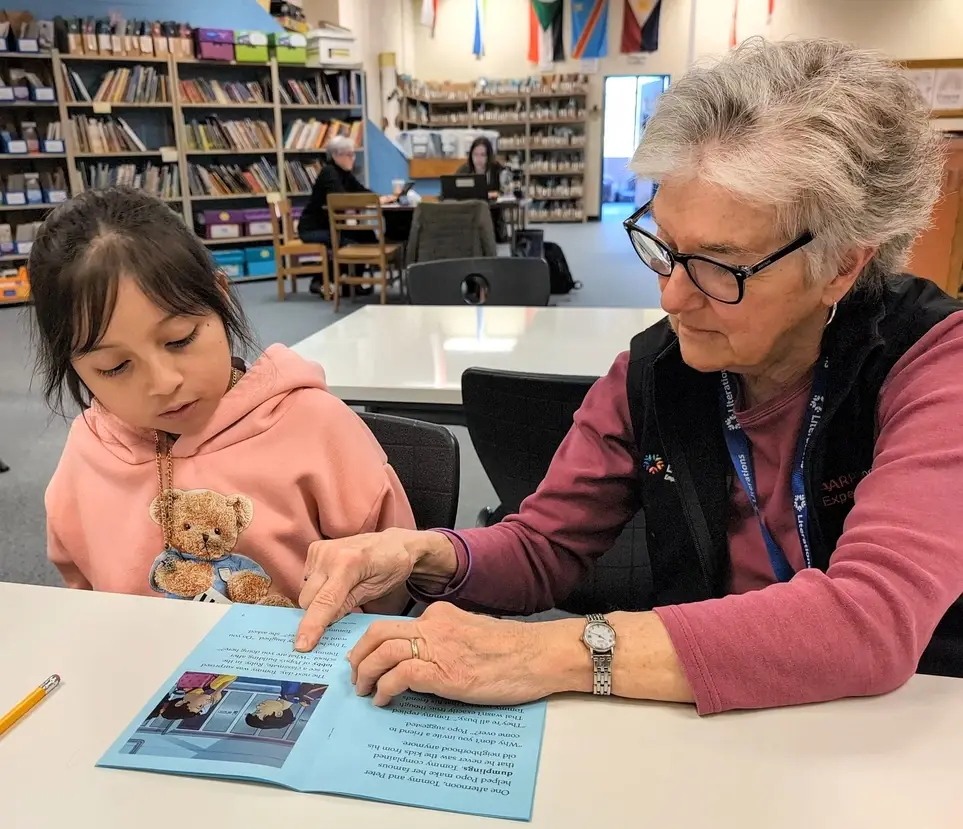 Volunteer Opportunity: Change a Child's Life by Volunteering as a Reading Coach! (55+)